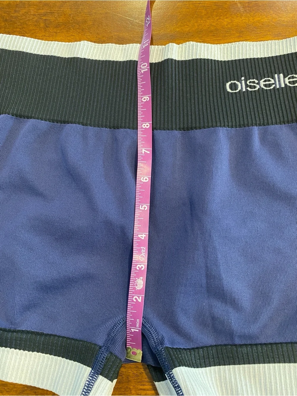 Ouiselle race day shorts women’s size small athletic workout exercise navy blue